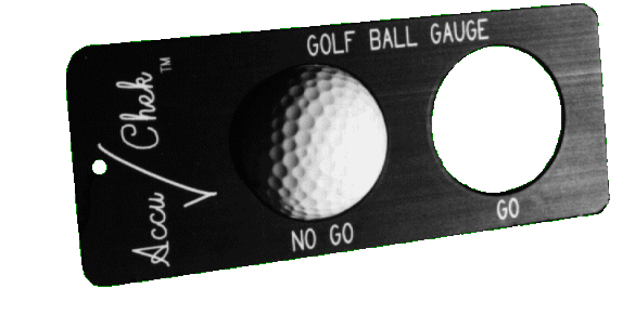 The Accu-check Golf Ball Tool...